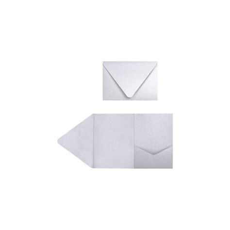 metallic invitation box|Lux A7 Pocket Invitations (5 X 7) 10/pack Quartz .